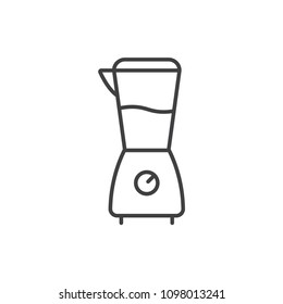 Kitchen blender line icon.