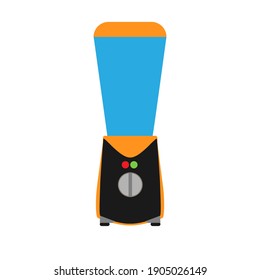 Icono de alimento del equipo mezclador de cocina del dispositivo de ilustración vectorial de la cocina. Mezcla de jugos de casero con licor de cocina electrónica. Dispositivo de sacudida lisa utensil con botón