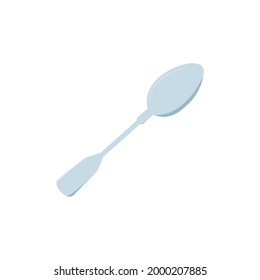 Kitchen Blue Spoon Filled Icon