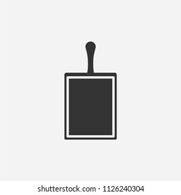 Kitchen board icon illustration,vector cut
 sign symbol