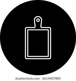 Kitchen board vector icon. Can be used for printing, mobile and web applications.