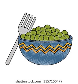 kitchen bowl with beans