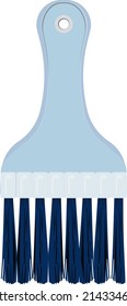 Kitchen brush, illustration, vector on a white background.