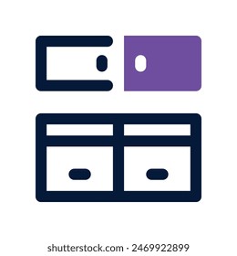 Vector de doble tono para su Sitio web, móvil, presentación y diseño de logotipo.