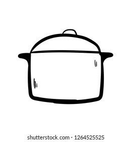  Kitchen Casserole doodle drawing