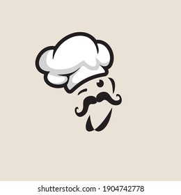 Kitchen Chef Design Logo template