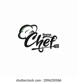Kitchen Chef Design Logo template
