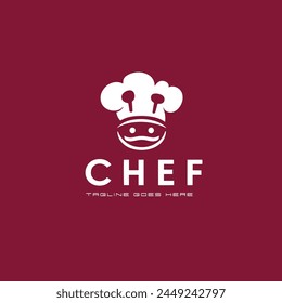 Küchenchef Design Logo Vorlage. Restaurant-Logo