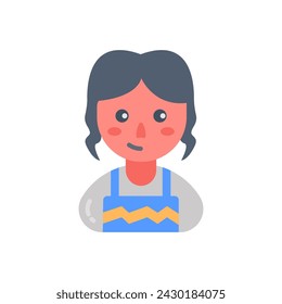 Kitchen Chef icon in vector. Logotype
