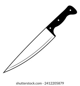 Cuchillo de corte de cuchillos de cocinero para preparar la cocina del restaurante