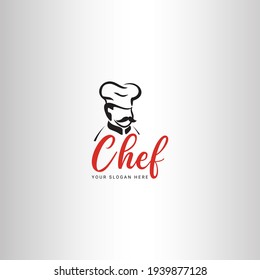 Kitchen Chef Logo Design Template