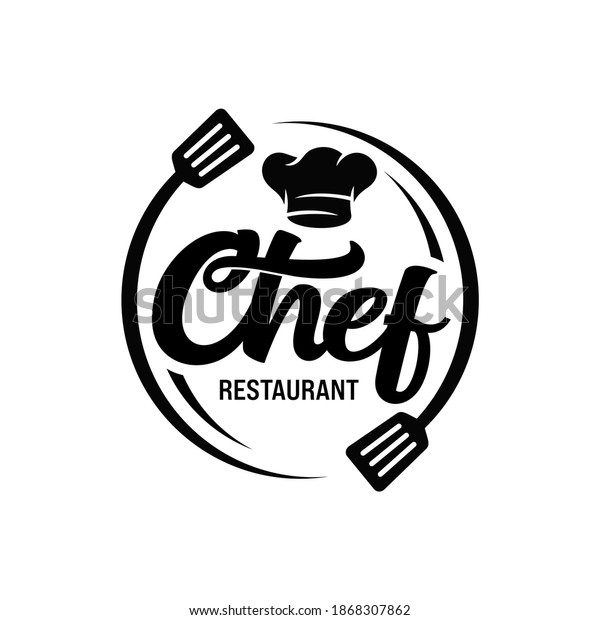 Kitchen Chef Logo Design Vector Template Stock Vector (Royalty Free ...