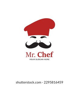 kitchen Chef  Restaurant Logo Design Template