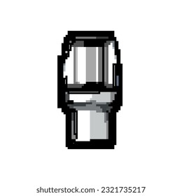 kitchen coffee grinder electric game pixel art retro vector. bit kitchen coffee grinder electric. old vintage illustration