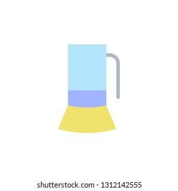 Kitchen, coffee maker icon. Element of kitchen accessories color icon. Premium quality graphic design icon. Signs and symbols collection icon for websites, web design, mobile app