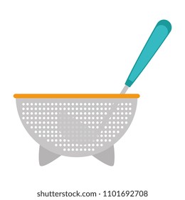 kitchen colander and ladle