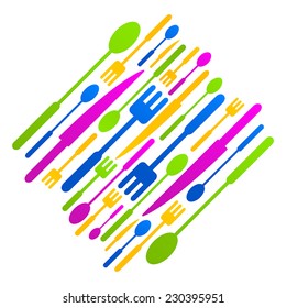 kitchen colored logo icon