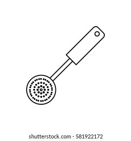Kitchen cook utensil icon vector illustration graphic design