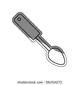 Kitchen cook utensil icon vector illustration graphic design