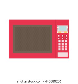 Kitchen and Cooking concept represented by oven icon. isolated and flat illustration 