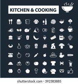 kitchen cooking icons
