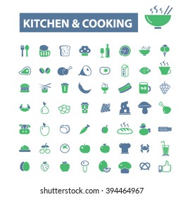 kitchen cooking icons
