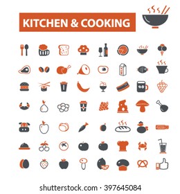 kitchen cooking icons
