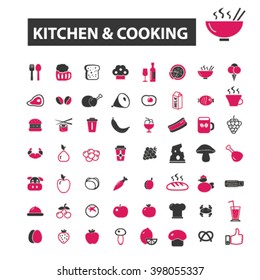 kitchen cooking icons

