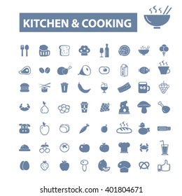 kitchen cooking icons

