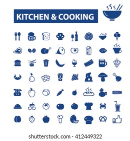 kitchen cooking icons
