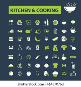 kitchen cooking icons
