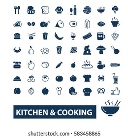 kitchen cooking icons

