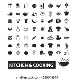 kitchen cooking icons
