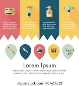 Kitchen and cooking icons set