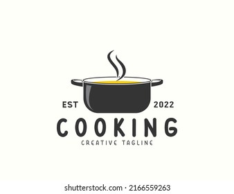 Kitchen cooking logo design template