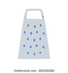 Kitchen cooking utensil grater icon vector illustration. Baking bakery and pastry stuff element
