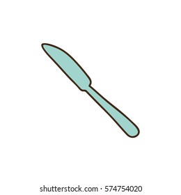 Kitchen cooking utensil icon vector illustration graphic design