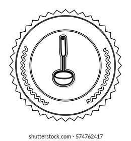 Kitchen cooking utensil icon vector illustration graphic design