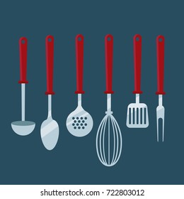 Kitchen cooking utensils