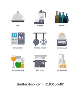 Kitchen and cookware icons