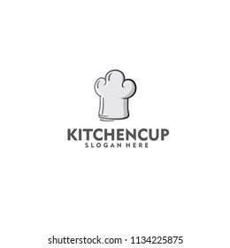 Kitchen Cup Logo Vector