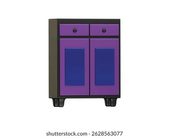 Icono de armario de cocina Ilustración 3D Render