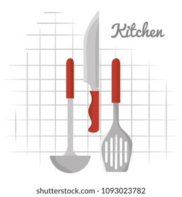 kitchen cutlery hanging icons