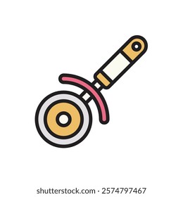 Kitchen Cutter Icon Vector Illustration