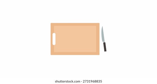 Küchenschneidebrett, Vektorgrafik