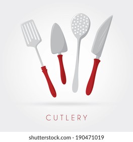 kitchen design over white background, vector illustration