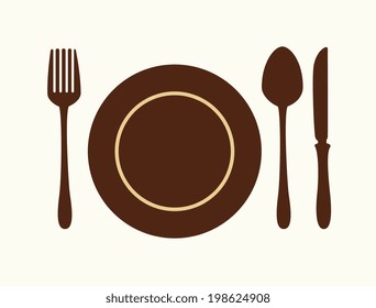 Kitchen design over white background, vector illustration