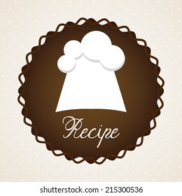 kitchen design over white background vector illustration 