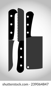 Kitchen design over white background, vector illustration.