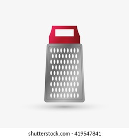 Kitchen design. Supplies icon. White background, vector illustration